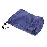 BESPORTBLE Nylon Kompressionsbeutel mit Kordelzug Kompakte Aufbewahrungstasche für Daunenjacken und Kleidung Reißfester Reise Organizer für Camping und Outdoor