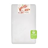 ERGO-Pedic Organic ErgoBean Luxe Mini5, 2-stufige Mini-Kinderbett-Matratze, atmungsaktiv & wasserabweisend, Säuglinge & Kleinkinder, Greenguard Gold