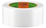 Barnier PVC Putzerband | Schutzband 50 mm 33 m weiß glatt | PVC Klebeband für glatte und leicht raue Untergründe | Barnierband weiss für Innen und Außen | Universal Klebeband Putz Klebeband