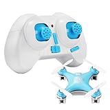 Puleuroy RC Quadcopter Cx10 Mini Remote Control Drone 2.4G 4CH mit LED Elektronik-Hubschrauber Elektroflugzeug Spielzeug für Kinder, Langlebig -C