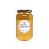 Handgemachter Akazienhonig - 100% Natürlich, Rein und Mild - Gönnen Sie sich ein Stück Natur (750 g) - Mediterrane Aromen