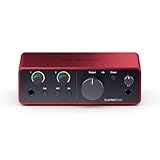 Focusrite Scarlett Solo 4. Gen USB-Audio-Interface für Gitarristen, Sänger und Produzenten — Aufnahmen in HiFi-Studioqualität sowie sämtliche Software, die Sie zur Aufnahme benötigen