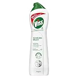 Viss Scheuermilch Original effektives Reinigungsmittel 100% kraftvoll gegen Fett und Schmutz mit 100% natürlichen Reinigungspartikeln 500 ml