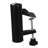 CANIGHT Schirmcliphalter Stabiler Schirmclip Sonnenschirmhalter Clip Bodencliphalterung Terrassenschirmcliphalterung Campingschirmclip Hochleistungs Schirmclipständer