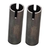 Cabilock 2 Stück Teiliges Fahrzeug Kopfstützenführungsrohre aus Metall Stabile Auto Ersatzteile zur Befestigung der Sitzkopfstütze Rutschfest und Passend für Van und Wohnmobil