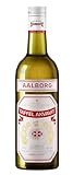 Aalborg Taffel Akvavit 45% 70cl – Dänemarks meistverkaufter Aquavit mit einzigartiger Kümmelnote und feurigem Geschmack, ideal gekühlt zu genießen – Perfekt zu Hering, Käse, Fleischbällchen und Fischg
