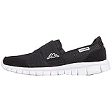 Kappa Unisex taro Sneaker, Schwarz 1110 White Black, 39 EU