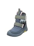 Superfit Jungen Trace Warm Gefütterte Gore-tex Schneestiefel, Blau Gelb 8000, 31 EU Weit