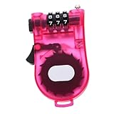 BELLIFFY Snowboardschloss Mit Passwortsperre Kunststoff-material Vielseitig Einsetzbar Für Snowboards Skateboards Und Mehr Sicherheitsschutz