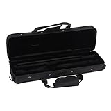 Flötenkoffer, Oxford-Stoff 16 Löcher Flötentragetasche Wasserdicht Flötentasche Verschleißfest Flötenkoffer-Aufbewahrungstasche mit verstellbarem Schultergurt