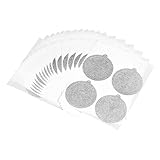 Set mit 100 Kaffeepads-Aufklebern, 37 mm, Aluminiumdichtungen, Kaffeepads, Foliendeckel, Kaffee-Versiegelungen, geeignet für die Küche
