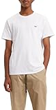 Levi's Herren Ss Original Housemark Tee T-Shirt, White, L