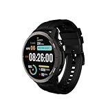 AGM Legion GPS Smartwatch Herren -1.43‘’ AMOLED Display,100+ Sportmodi,5ATM Wasserdicht Fitnessuhr mit 24/7 Herzfrequenz,Schlafmonitor für Android iOS