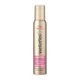 Wellaflex Sensitive Schaumfestiger | Bis zu 24 Std. starker Halt | Parfümfrei | Haltegrad 3, 200ml
