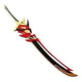 Cosplay Requisiten Waffen, Genshin Impact Cosplay Waffen Schwert, 140 cm Genshin Arataki Itto Noelle Cosplay Waffe Claymore Redhorn Stonethresher Halloween Cosplay Zubehör