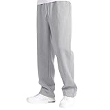 Baggy Jogginghose Jungen Kinder Jogger Hose Weites Bein Freizeithose Baumwolle Cargohose Jogginghose mit Gummizug Lässig Sport Sweathose Trainingshosen Lockere Elastischer Teenager Sweatpants Lange