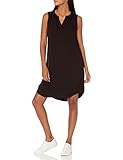 Amazon Essentials Damen Ärmelloses gewebtes Etuikleid, Schwarz, XXL