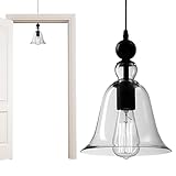 Générique Vintage Kronleuchter aus – Hängeleuchte Retro Deckenleuchte künstlerisches für Flur – rustikale Pendelleuchte weiche Beleuchtung für Eingangsbereich Küche Treppe