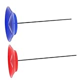 BESPORTBLE 2Sätze Jonglierplatten Mit Stäben Farbenfrohe Jonglierplatten Für Erwachsene Partyspielzeug Für Clowns Und Zirkusaufführungen