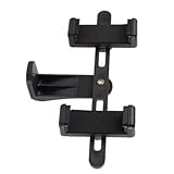 Uqezagpa Handy- und Tablet-Halterung mit doppelter Position für Multitasking, leicht, um 360 Grad drehbar, Ständer für verschiedene Geräte, Tablets, Handy-Ständer