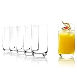 Stölzle Lausitz Saftgläser Weinland 6er-Set 315 ml – Hochwertige Allroundgläser für Saft, Wasser & Cocktails – Schlichte Wassergläser aus Kristallglas – Spülmaschinen- & Stoßfest, made in Germany