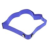 ELAYARD Verstellbarer Elastischer Sport Brustgurt für Pulsmesser Komfortabler Rutschfester Brustgurt in Blau Kompatibel als Ersatz für Monitoren Einstellbar und Leicht Tragbar