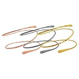 CTIRCHIU 3Stücke Metall Armmanschetten für Damen Verstellbare Offene Armreifen Langlebig und Robust Elegantes Armband Roségold Silber und Gold für Besondere Anlässe