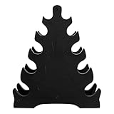 Kurzhantel Ständer, Hantel Halter, Kurzhantelablage, Hantelhalterung, Kleine Kurzhantel Rack, Hantelständer für Kurzhanteln, Ständer für Aufbewahrung von Gewichten für Fitnessstudio, Büro (L 5-lagig)