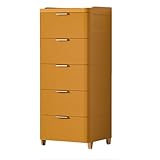 Orange Kommode, stilvolle Kommode für Schlafzimmer & Arbeitszimmer, multifunktionaler Aufbewahrungsschrank, ideal für Wohnung, Eingang und Nachttisch.