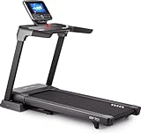Gymtek XT850 Laufband Klappbar, Laufband für Zuhause 150 kg, 20 km/h, 15% Steigung, LED-Display, App-Steuerung, Klappbares Laufband mit Steigung