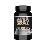 Healthy Fusion, Whey Protein, Reines Protein mit Kollagen + Magnesium | Strafft und steigert die Muskelmasse | Verbessert dein Training | 1000g (Erdbeere)