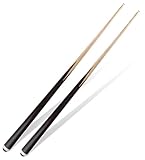 JX Billardqueues für Kinder, 91,4 cm, Shorty-Queues, Billard-Queue-Sticks für Kinder, Hartholz, Billardqueue, 13 mm, Klebespitzen, 2 Stück