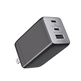 Wegear USB C Ladegerät, 67W 3-Port GaN Faltbar Kompaktes und schnelles Netzteil für MacBook Pro/Air