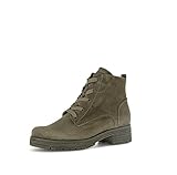 Gabor Zumba Womens Ankle Boots 42 Olive Suede