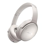 Bose QuietComfort Kabellose Kopfhörer mit Noise-Cancelling, Bluetooth Over-Ear-Kopfhörer, bis zu 24 Stunden Akkulaufzeit, Weiß