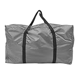 Brrnoo Große Faltbare Aufbewahrungstasche, Handtasche, Zubehör, Kanufahren, Schlauchboot, Grau (Grau 69x36x35cm/27,2x14,2x13,8 Zoll)