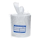 HYPACON Vliestuchspendersystem - trockene 90 Tücher Vliesrolle premium - Vliestücher für Spendereimer als saugstarke Wipes zum befüllen mit Reinigungsmittel und Desinfektionsmittel (90 Tücher)