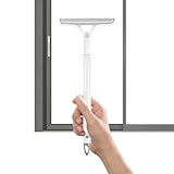 Abzieher für Fensterreinigung | Küchentheken-Sprühreiniger – ergonomischer Fensterabzieher für Solarpanel, , Spiegel, Badezimmer, Glastür, Theke, Boden, Fliesen, Auto-Windschutzscheibe