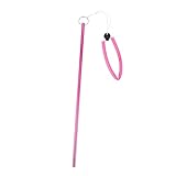 Milisten Unterwassersonde Tauch-Anti-Verlust-Lanyard Lanyard zum Tauchen Tauchausrüstung Hand-Tauchstock Tauchstange Tauchzubehör Tauchspielzeug Tauchzeigerstab Aluminiumlegierung Rosig