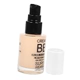 LALADEFIEE Feuchtigkeitsspendende Foundation mit Voller Deckkraft Leichter Aufbaubarer Concealer Natürliches Finish Schützende Make up basis für Hauttypen Beige Langanhaltend und