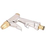 Metallkern-Hochdruck-Autowaschwasserpistole, Stark und Langlebig, Einstellbarer Spritzer, Aluminiumlegierung und Messing, Zum Autowaschen, Blumengießen, Waschen