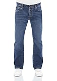 LTB Herren Jeans Hose Roden Bootcut Jeanshose Basic Baumwolle Denim Stretch Tiefer Bund, Farbvariante:Magne Undamaged Wash (54329), Größe:34W / 32L
