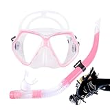 Schnorchelset - Erwachsene Tauchausrüstung, Auslaufsichere Brille | Professionelle Schnorchelausrüstung, Anti-Buas Gehärtetes Linse für Schwimmen, Pl tzchen Abenteuer