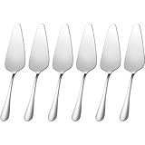 tiokin Tortenheber Set Edelstahl,6 Stück Kuchenschaufel Edelstahl Poliert Tortenschaufel Kuchenmesser Mit Gezackten Kanten,Tortenmesser Set Für Küchen Restaurants Partys（Silber）
