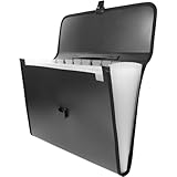 Zerodeko Große Kapazität Mehrlagige Fächermappe mit Griff Tragbarer Erweiterbarer Dokumenten organizer Aktenordner Vielseitiger Dateiordner für Büro und Zuhause