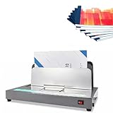 McbeAn Dokumenten-Thermobindegerät, Bindegerät, 1–50 Mm Dicke Buchbindung, Mit Optischer Infrarot-Erkennung, 3 Einstellzeiten, Für Büro, Schule