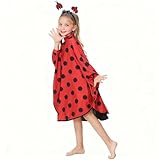 Marienkäfer Kostüm Kinder Faschingskostüme Set Mädchen 104 5 Jahre 122 116 Karneval