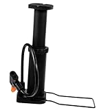 TOYANDONA Fußpedal Aufblasbare Pumpe Handaufblasgerät Luftpumpe Radfahren Inflator Pumpe Zum Radfahren Fahrradpumpe Schwarz Aluminiumlegierung Zufällige Farbe