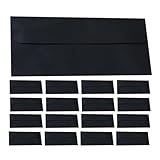 iplusmile 20 Selbstklebende Schwarze Versandumschläge Blickdicht Robust mit Sicherem Selbstverschluss für Geburtstagskarten Einladungen und Kleine Geschenke