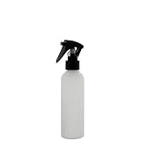Leere Sprüh-Flasche 18cm, 150ml, Friseur-Sprühflasche Kosmetex Sprühkopf, Plastik, zylindrisch, halbtransparent, 1 x 150ml